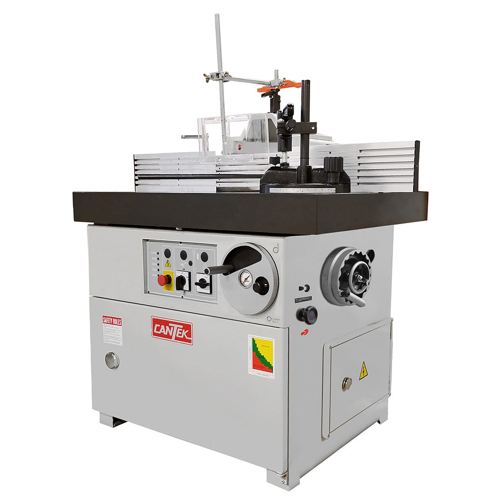 Cantek SS512TB 7.5 HP Spindle Shaper w/ Tilting Spindle