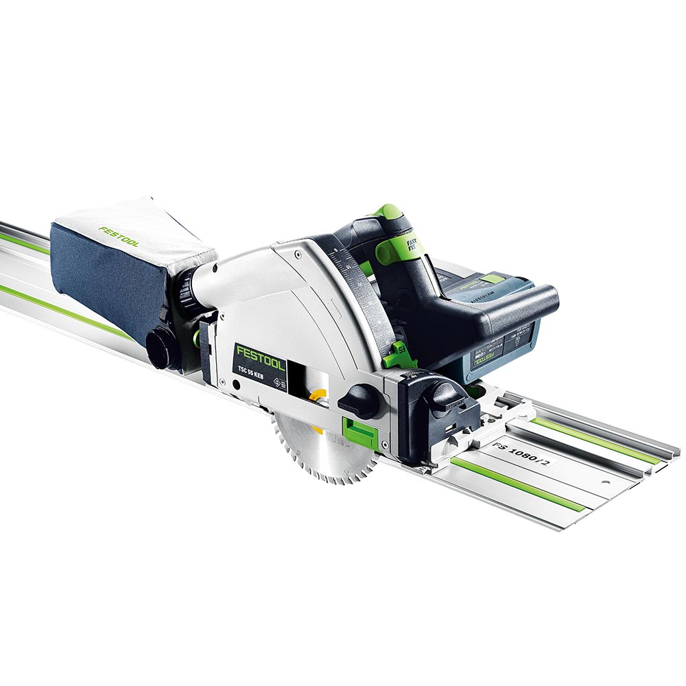 Festool Cordless Track Saw TSC 55 K Set (With 55