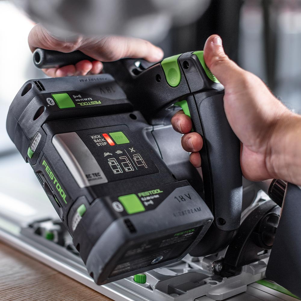 Festool Cordless Track Saw TSC 55 K Basic (Guide Rail Not Included)