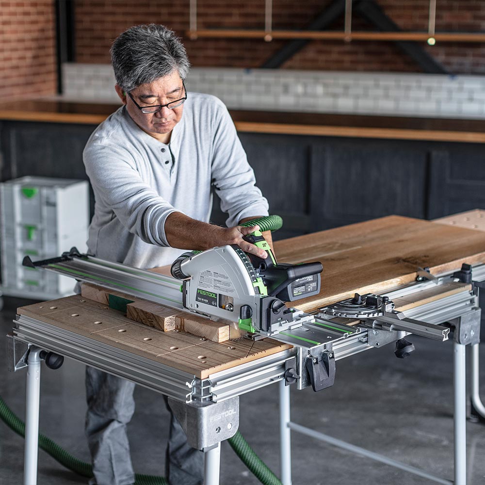 Festool Cordless Track Saw TSC 55 K Basic (Guide Rail Not Included)
