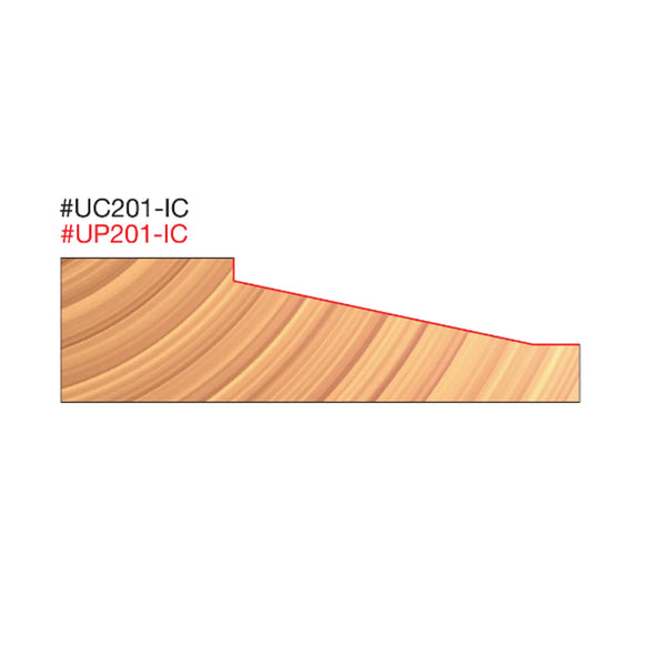 Freud 4-15/16" x 5/8" x 3/4" 2+2 Advanced Cutter Design For 5/8" Stock