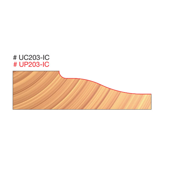 Freud 5-1/2" x 5/8" x 1-1/4" 2+2 Advanced Cutter Design For 5/8" Stock
