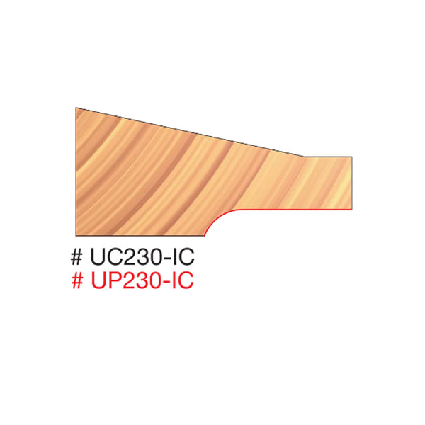 Freud 3-15/16" x 3/8" x 1-1/4" Backcutter For 2+2 Advanced Cutter Design