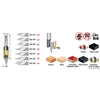 Amana 8-Piece In-Groove Insert Engraving Tool Body & Knives Set*