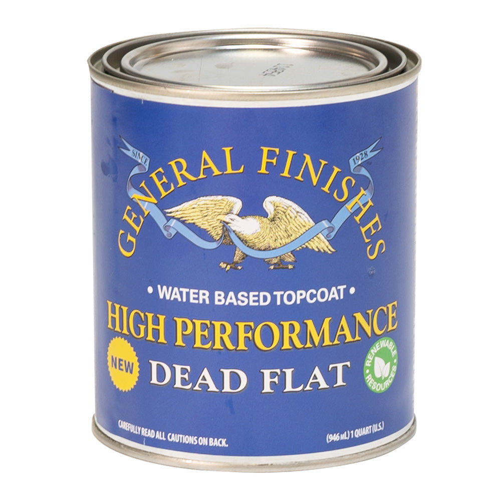 General Finishes Water Based High Performance Topcoats - Quart