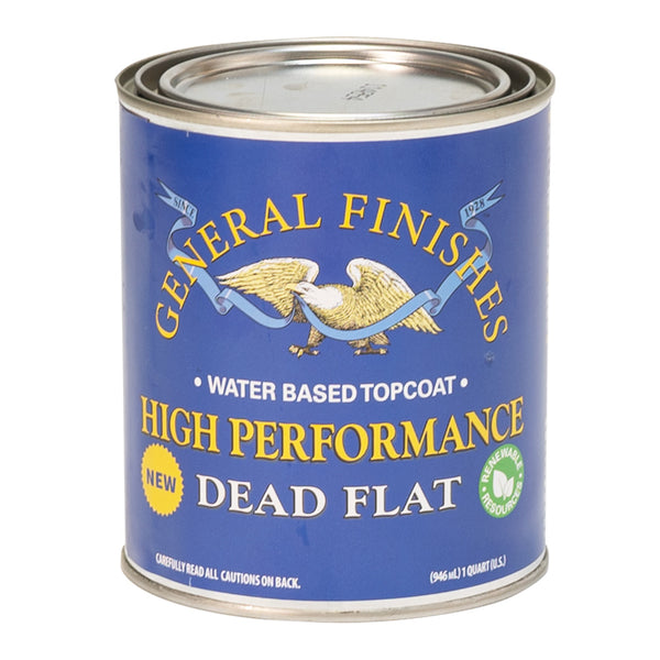 General Finishes Water Based High Performance Topcoats - Quart