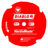 Diablo 7-1/4" x 4T (PCD) Fiber Cement HardieBlades (5 Pack)