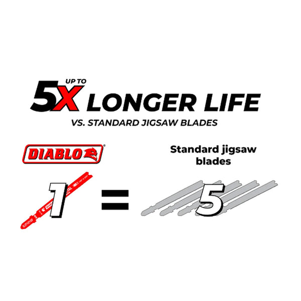 Diablo 3-1/4" Jig Saw Blade for Hard Tiles