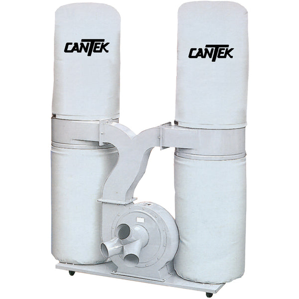 Cantek UFO102B(3PH) 3HP Dust Collector: 1883 CFM