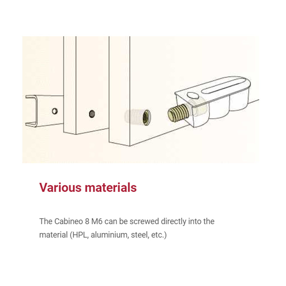 Lamello Cabineo 8 M6 Connectors