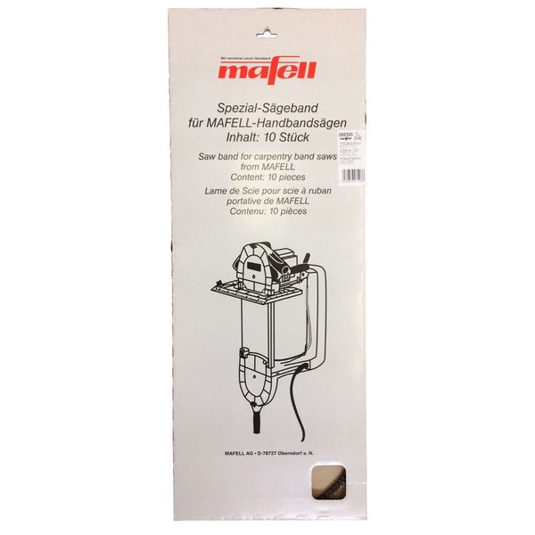Mafell Tight Radius-Cutting Band Saw Blades (10 Pack)