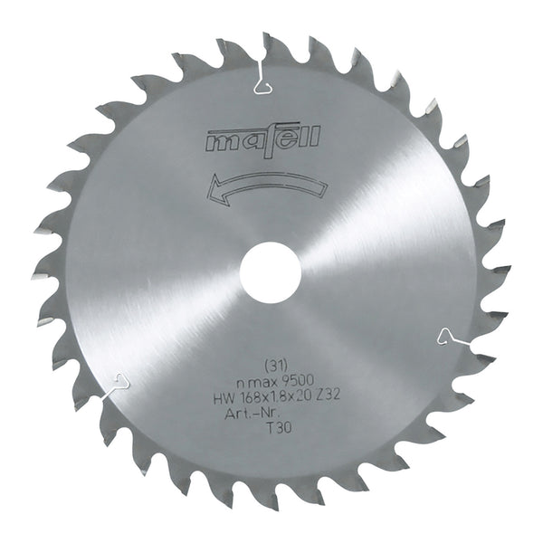 Mafell TCT Cross-Cutting Carbide Saw Blade 168mm x 32T (1.8mm Kerf)