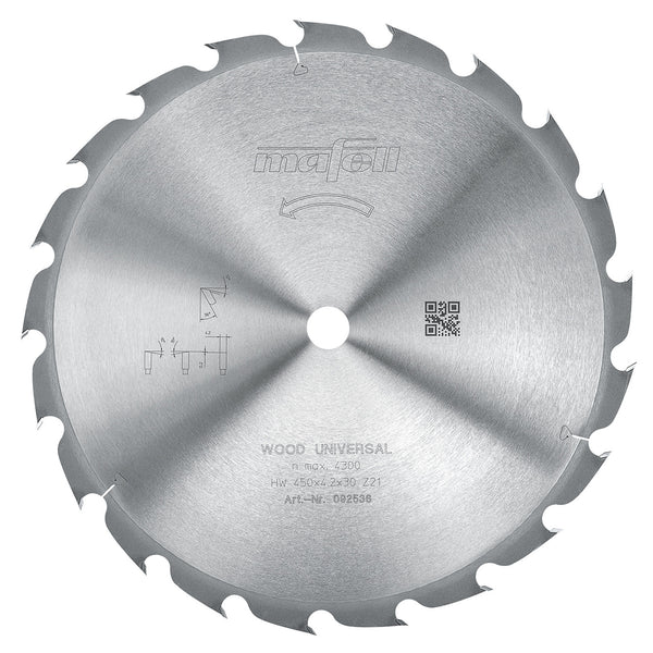 Mafell TCT Cross-Cutting Saw Blade 20T for MKS 185Ec