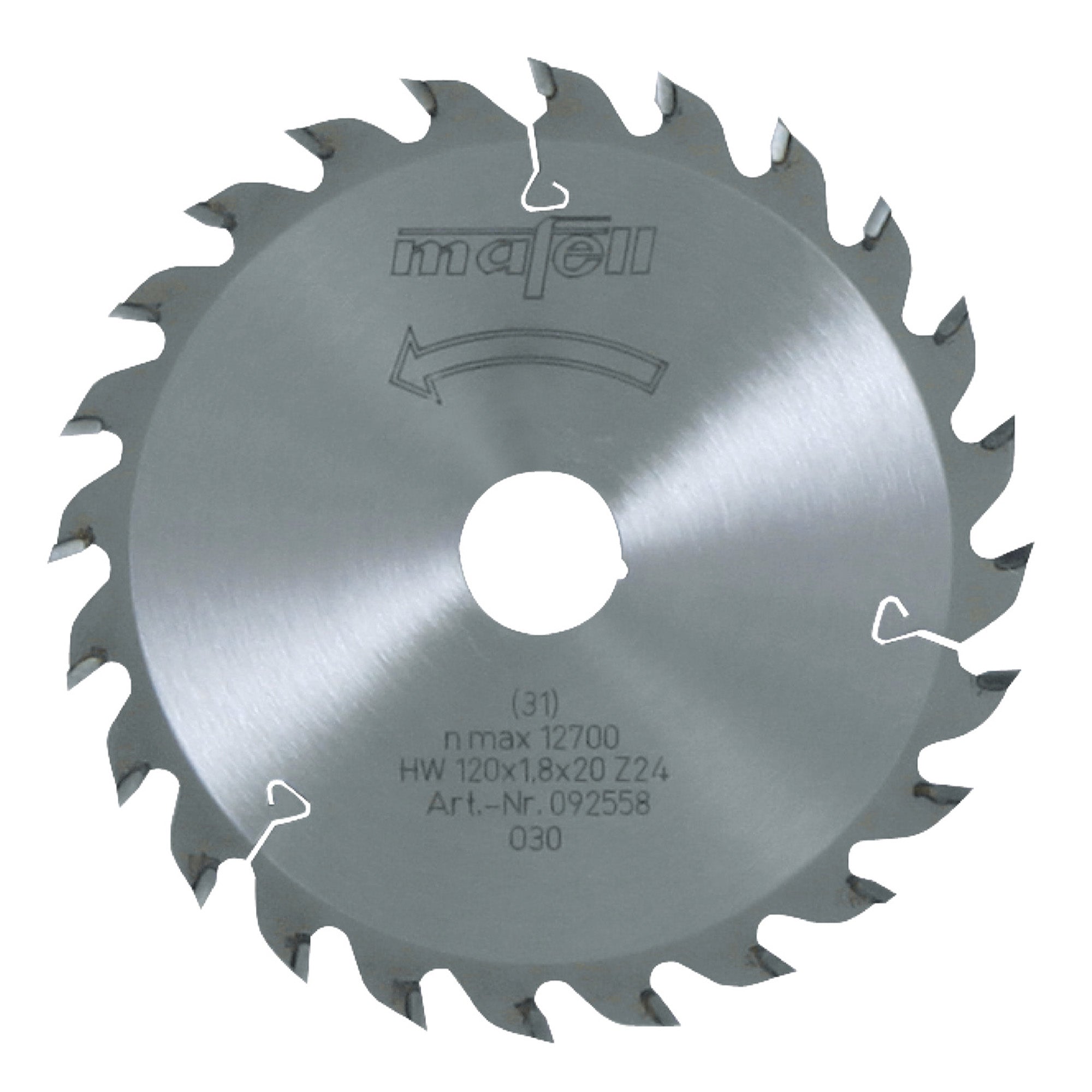 Mafell TCT Cross-Cutting Carbide Saw Blade 120mm x 24T (1.8mm Kerf)