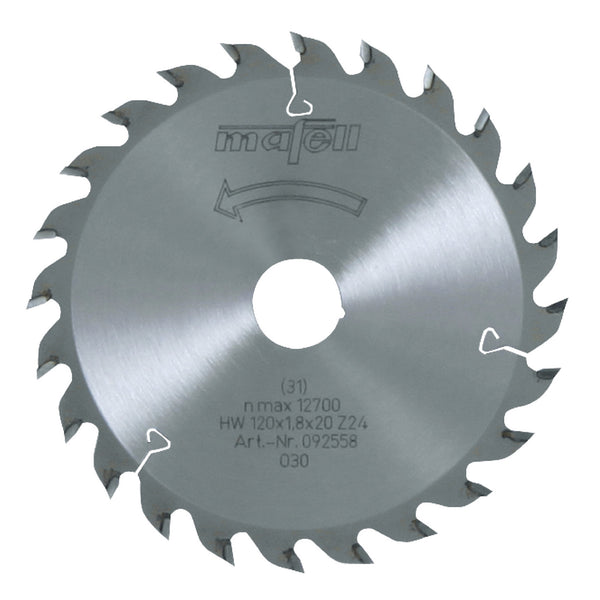 Mafell TCT Cross-Cutting Carbide Saw Blade 120mm x 24T (1.8mm Kerf)