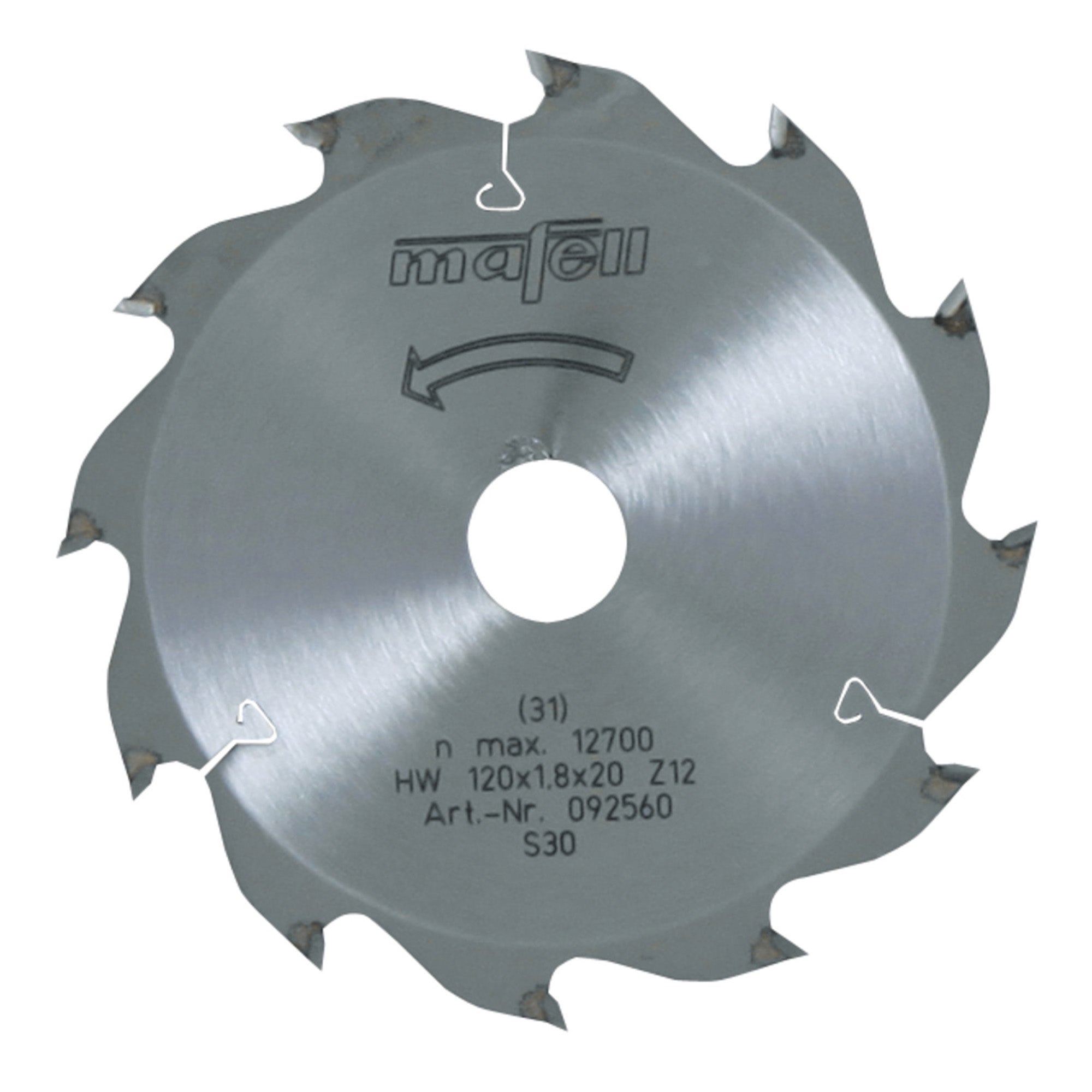Mafell TCT Ripping Carbide Saw Blade 120mm x 12T (1.8mm Kerf)