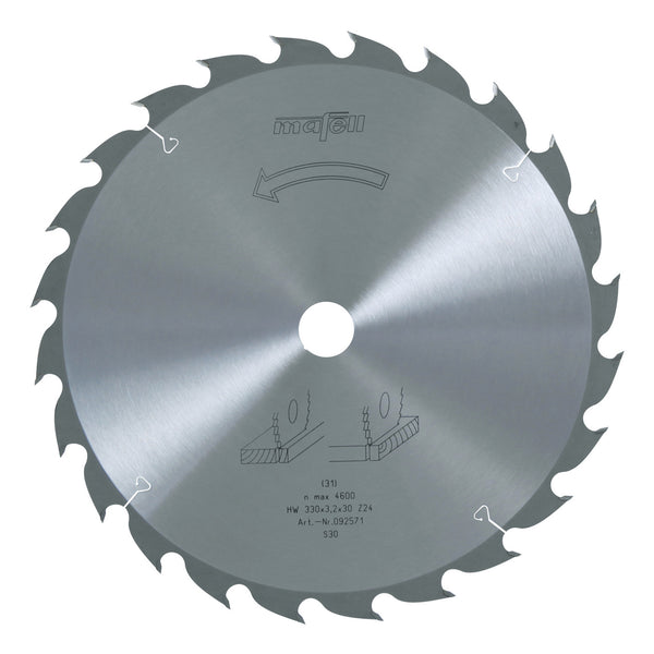 Mafell TCT Ripping Carbide Saw Blade 24T for MKS 130Ec
