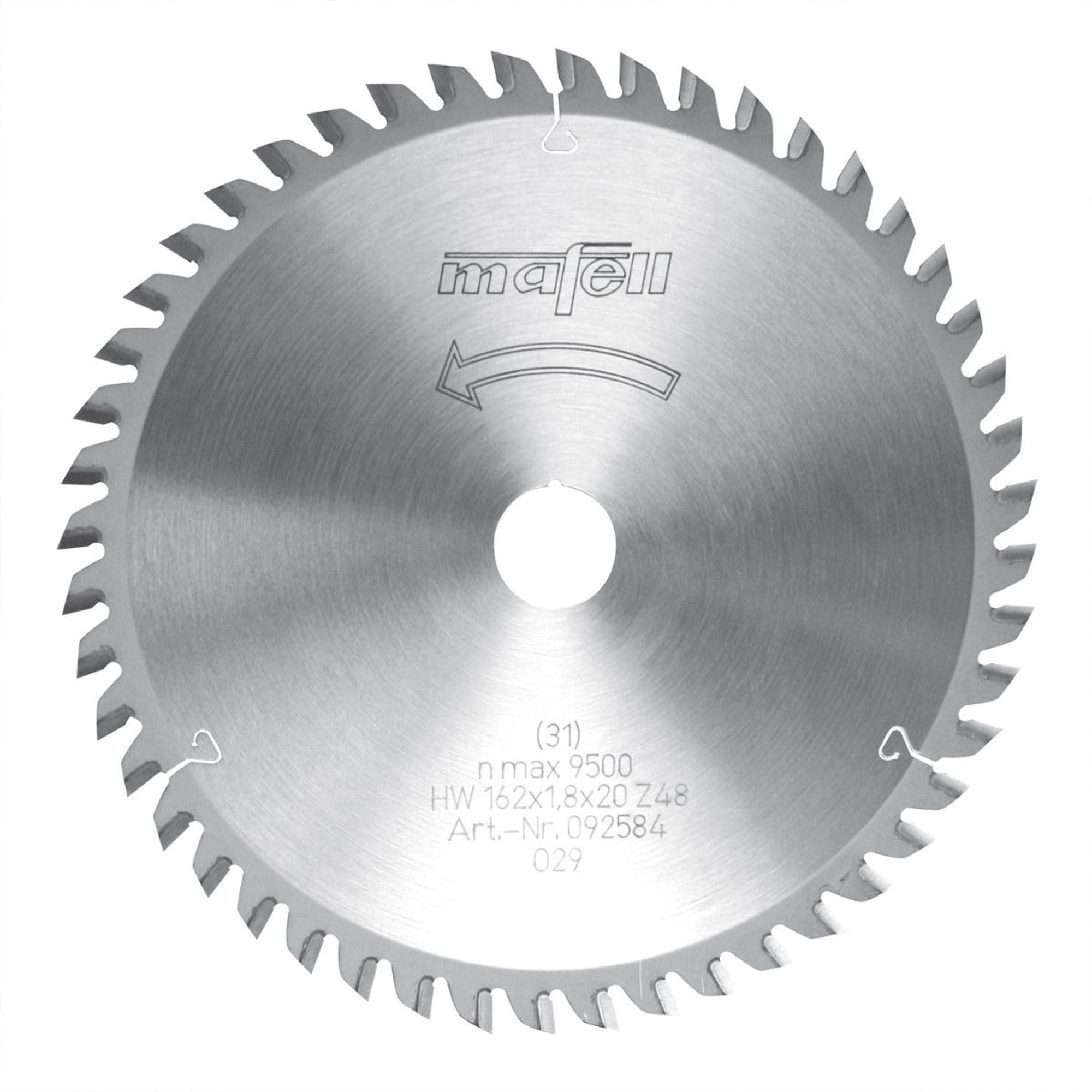 Mafell TCT Fine-Cutting Carbide Saw Blade 162mm x 48T (1.8mm Kerf)