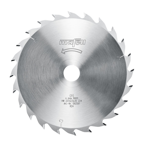Mafell TCT Cross-Cutting Carbide Saw Blade 237mm x 24T (2.5mm Kerf)