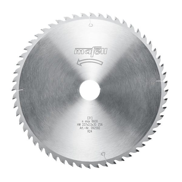 Mafell TCT Fine-Cutting Carbide Saw Blade 237mm x 56T (2.5mm Kerf)