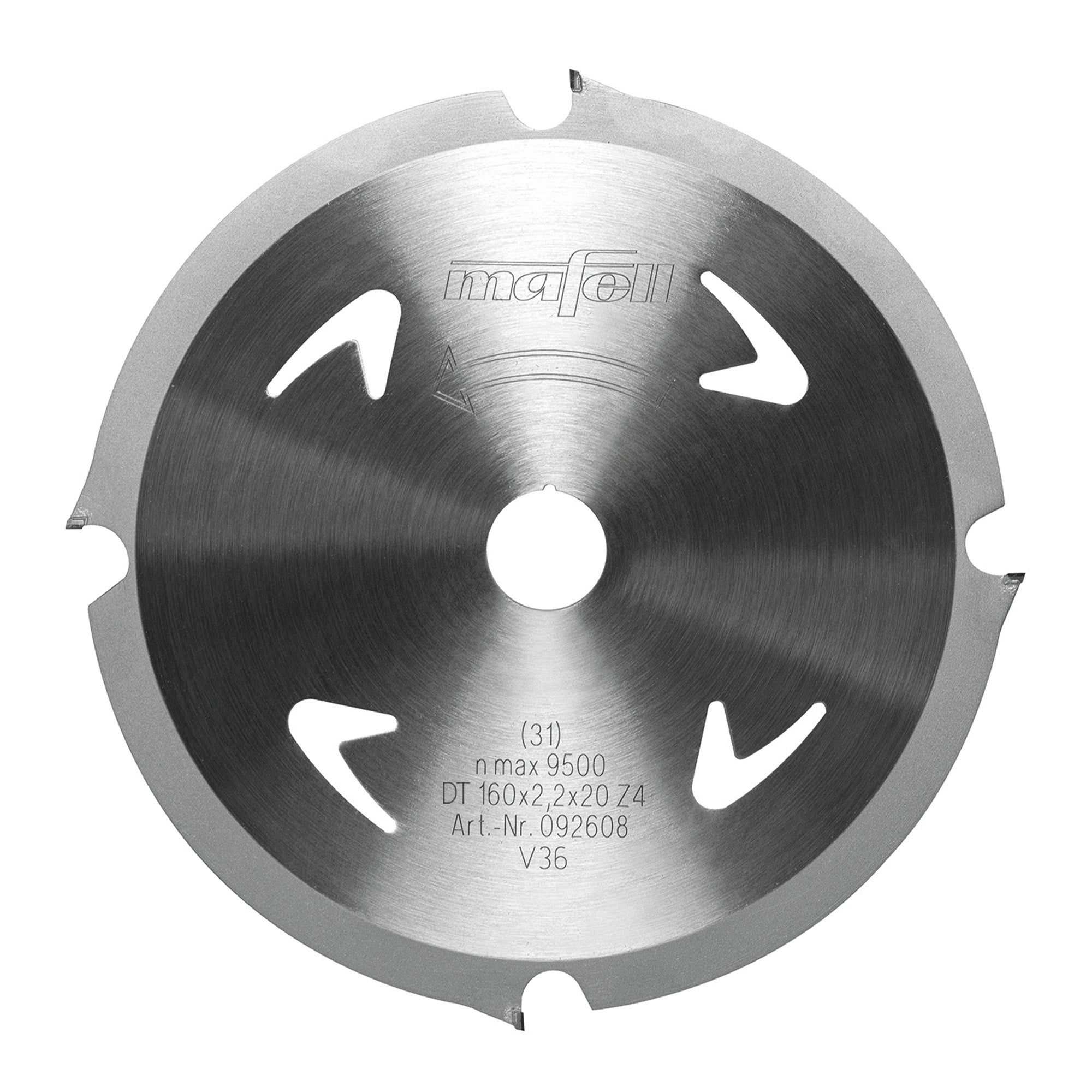 Mafell Thin Kerf Diamond Saw Blade for Abrasive Materials 160mm x 4T (2.2mm Kerf)