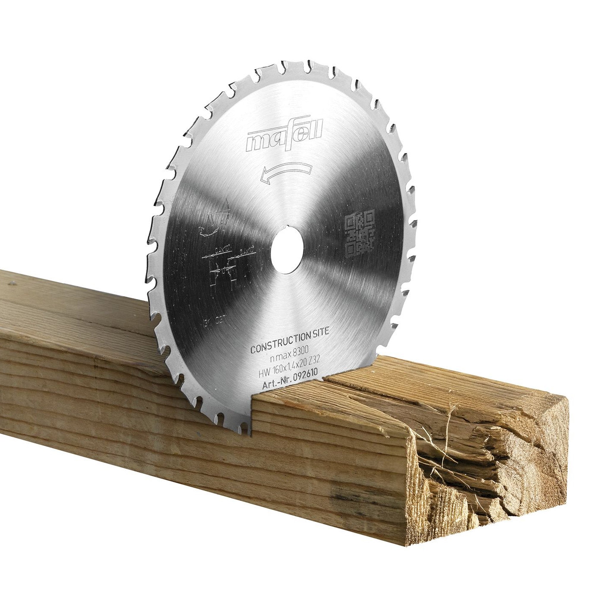 Mafell TCT Construction Site Saw Blade 160mm x 32T