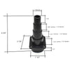 Big Horn Stepped Hose Adapter 2-1/2"