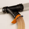 Big Horn Y Pipe Dust Collection Fitting 4"