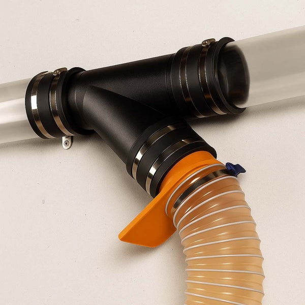 Big Horn Y Pipe Dust Collection Fitting 4"