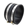 Big Horn Rubber Connecting Tube with Stainless Steel Hose Clamp 4"