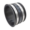 Big Horn Rubber Connecting Tube with Stainless Steel Hose Clamp 4"