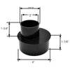 Big Horn Dust Collection Eccentric Reducer 4" to 2-1/4"