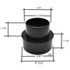 Big Horn Dust Collection Reducer 4" to 3"