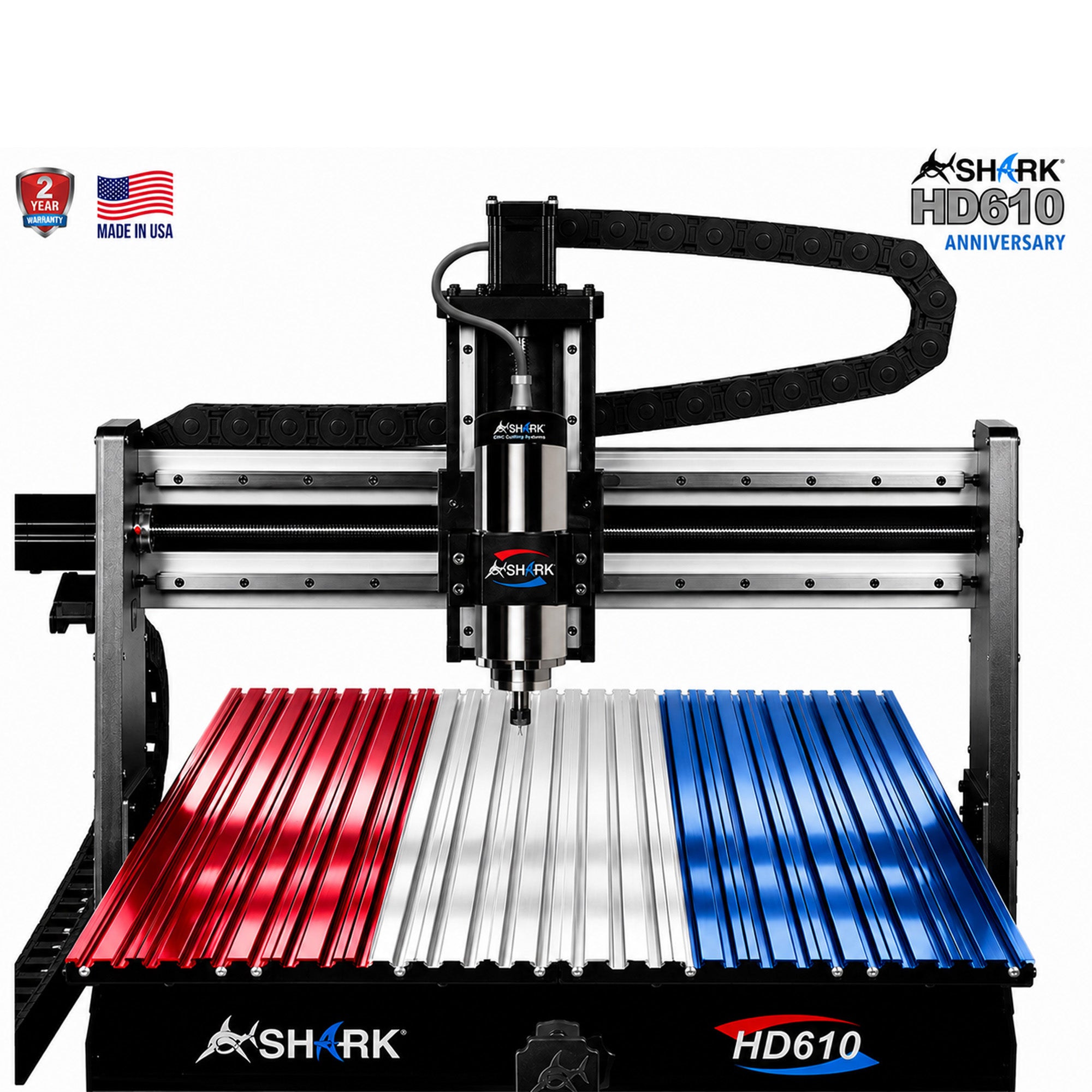 Next Wave CNC Shark HD610 Anniversary Limited-Edition with 2HP Spindle & Tool Kit
