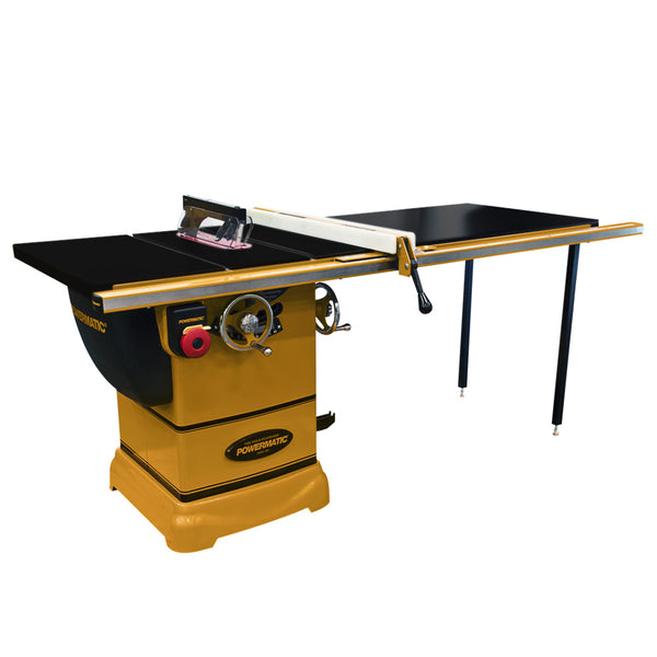 Powermatic PM1000 10" Table Saw with ArmorGlide & Extension Table 1.75hp, 1PH, 115/230V (52" Rip)