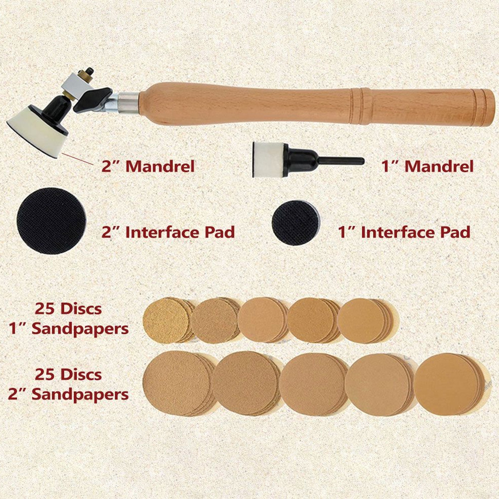 Bowl Sander Tool Kit