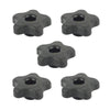5-Star Thru Knobs Thread 1/4 - 20 (5 Pack)