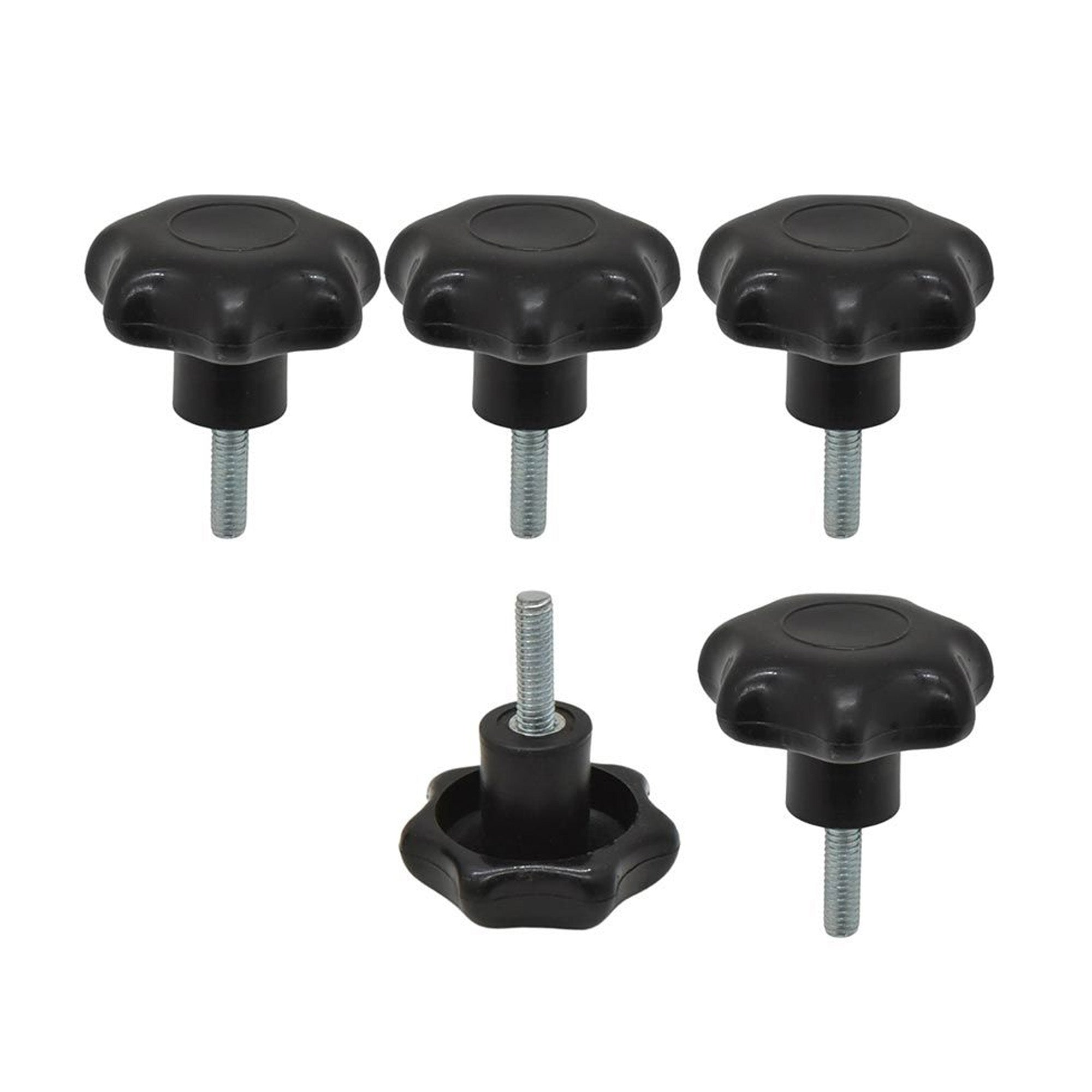 Big Horn 7-Star Stud Knobs 5/16-18 Thread (5 Pack)