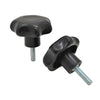 Big Horn 7-Star Stud Knobs 5/16-18 Thread (5 Pack)