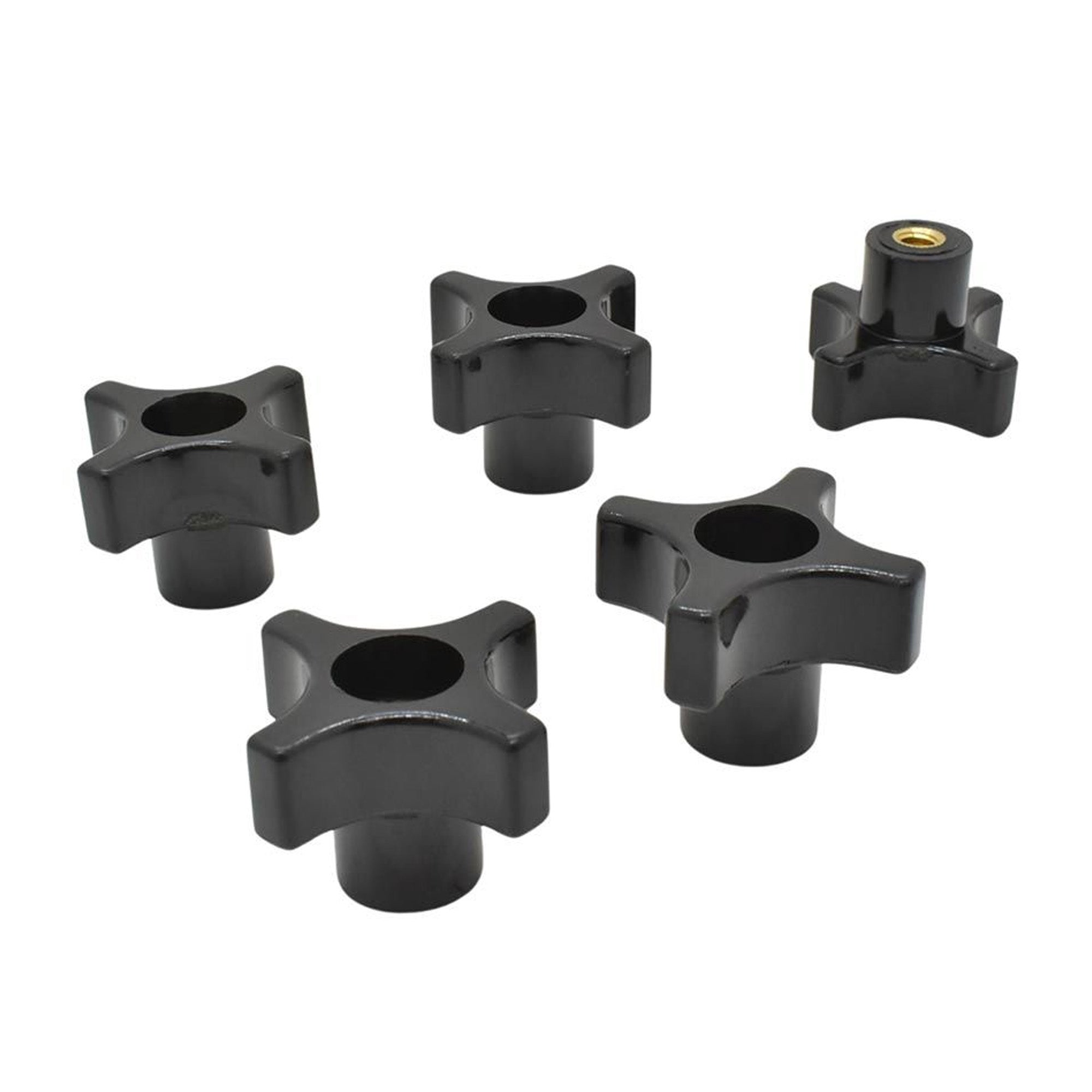 Big Horn 4-Point Knob Set 1/4-20 Thread (5 Pack)