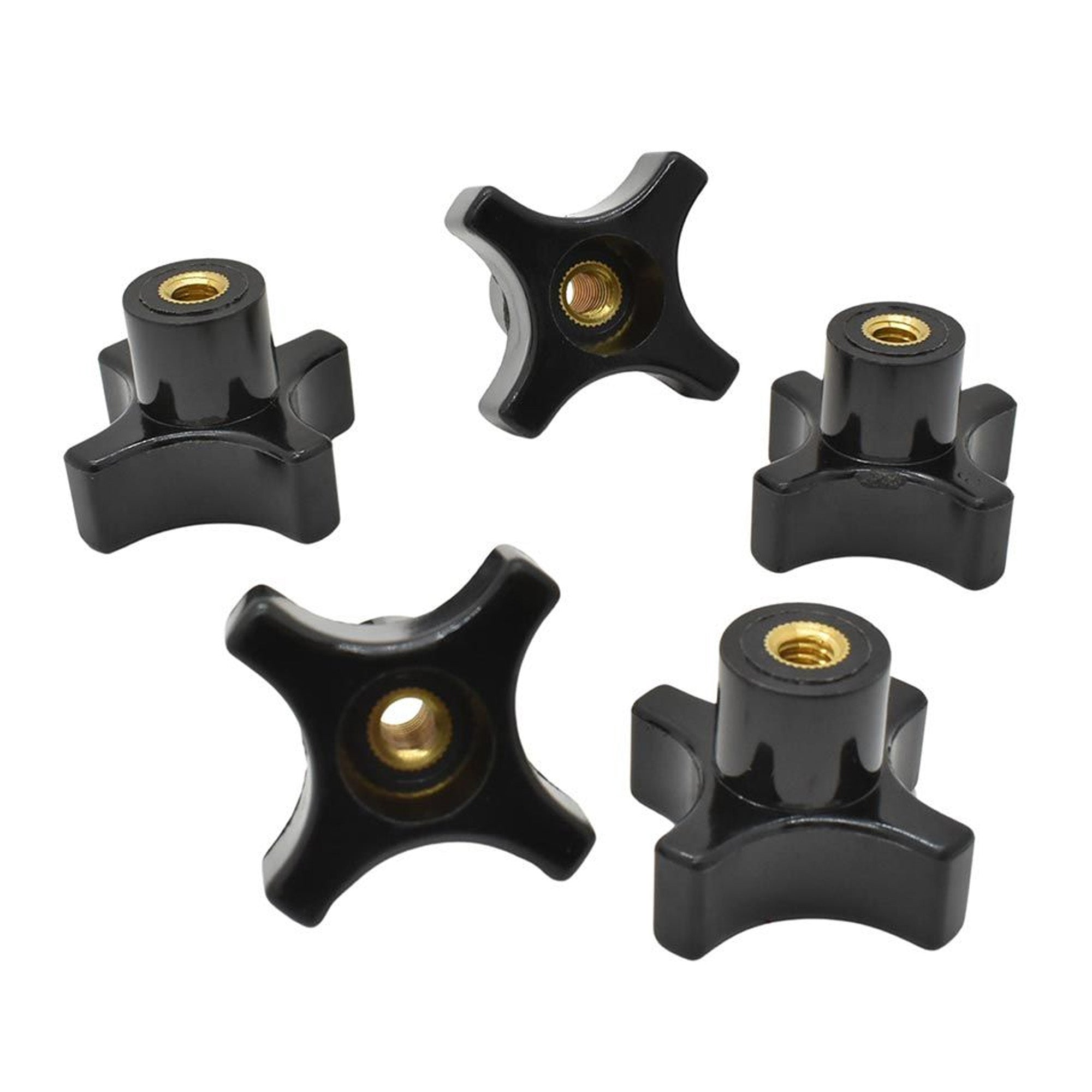 Big Horn 4-Point Knob Set 1/4-20 Thread (5 Pack)
