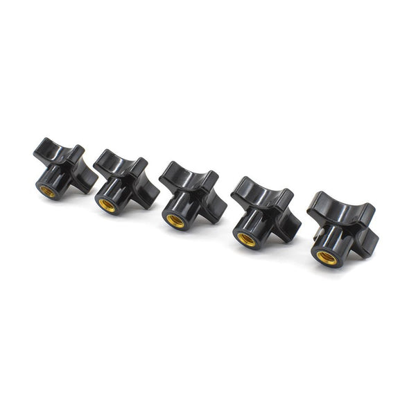 Big Horn 4-Point Knob Set 5/16-18 Thread (5 Pack)