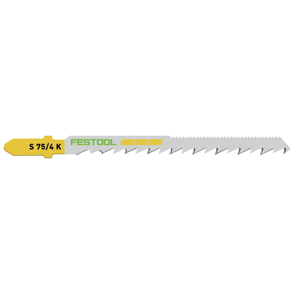 Festool Jigsaw Blades Wood Curves S 75/4 K (20 Pack)