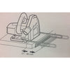Mafell Roller Edge Guide MF-UA for Saws