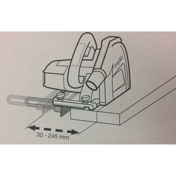 Mafell Roller Edge Guide MF-UA for Saws