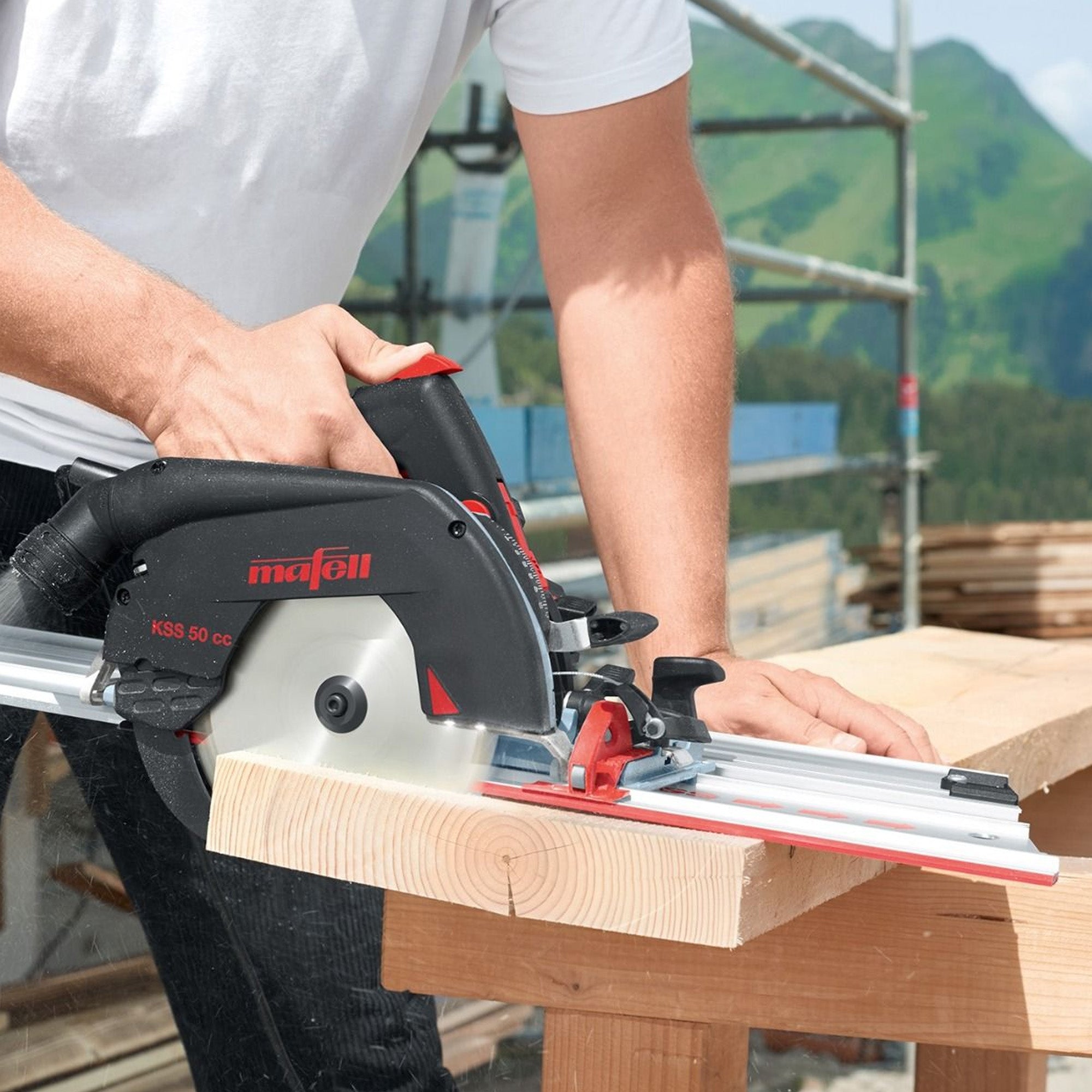 Mafell Cross-Cutting Guide Track M 400 (1.3 ft.)