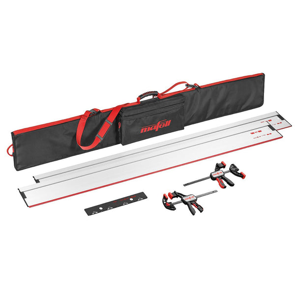 Mafell F 160 Guide Rail Bag Set w/Quick Clamps & Connecting Piece F-VS