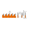 CMT 12" Ultra Finish Sliding Compound Saw Blade