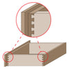 Freud 8° Dovetail Router Bit - 1/2" Diameter, 13/16" Cut, 1/4" Shank