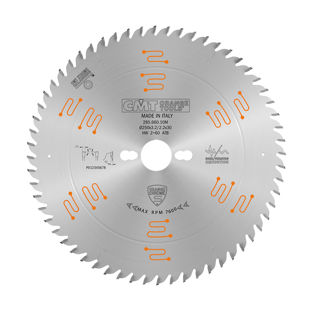 CMT Industrial Fine Finish Miter Saw Blade for Festool KSC 60 KAPEX (216mm x 60T)